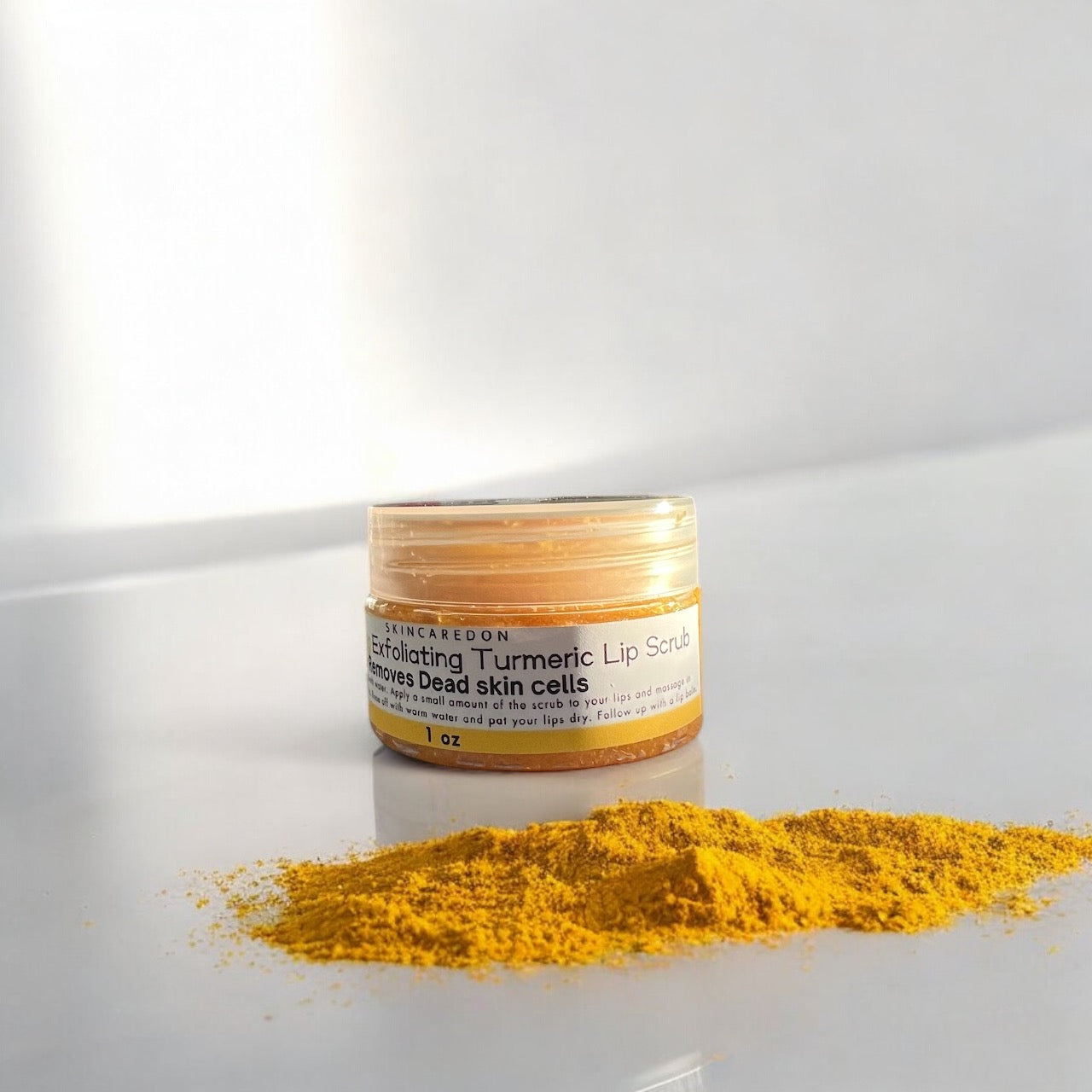 Exfoliating Turmeric Lip Scrub - 1 Ounce Sample