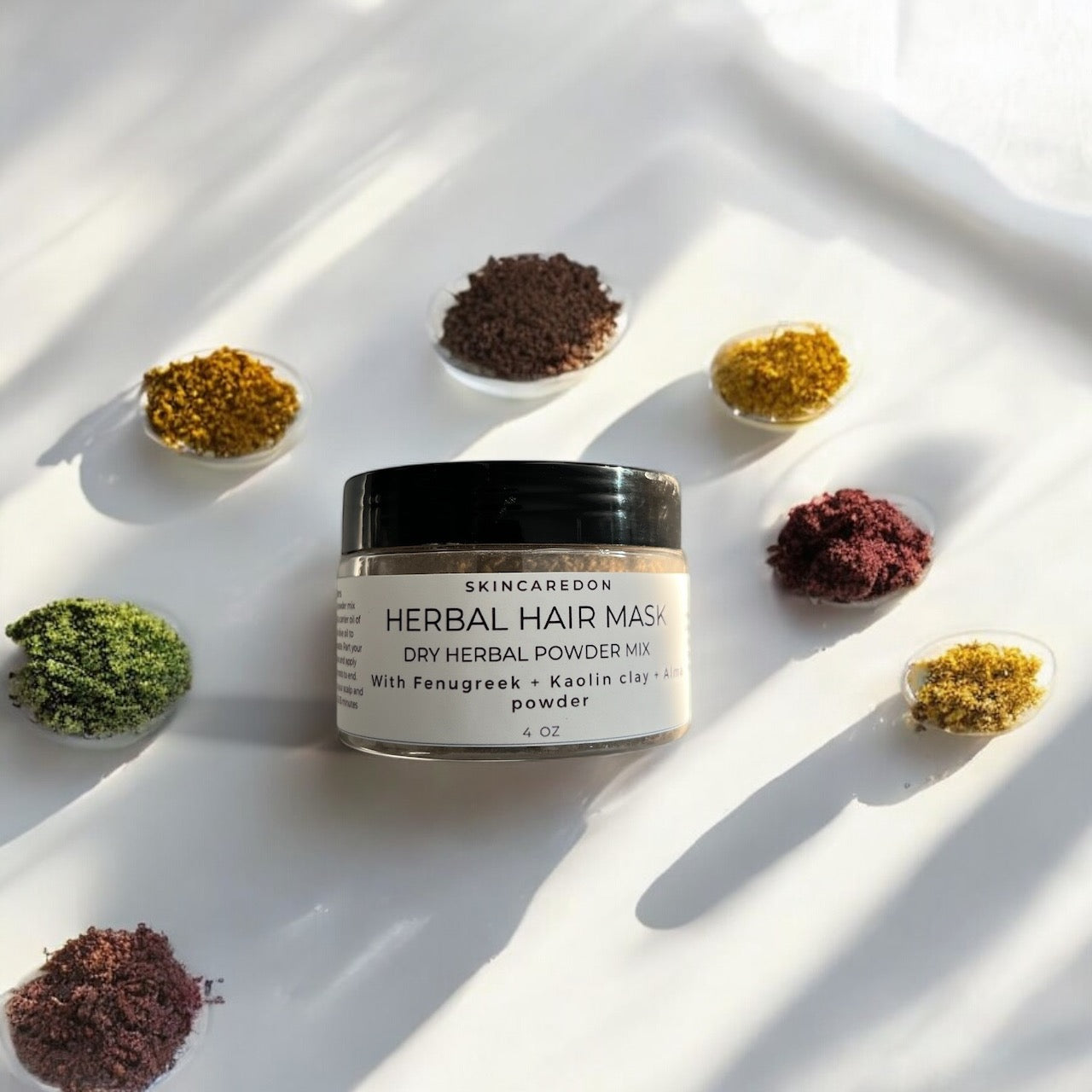 Kaolin clay + Fenugreek Dry Herbal Hair Mask