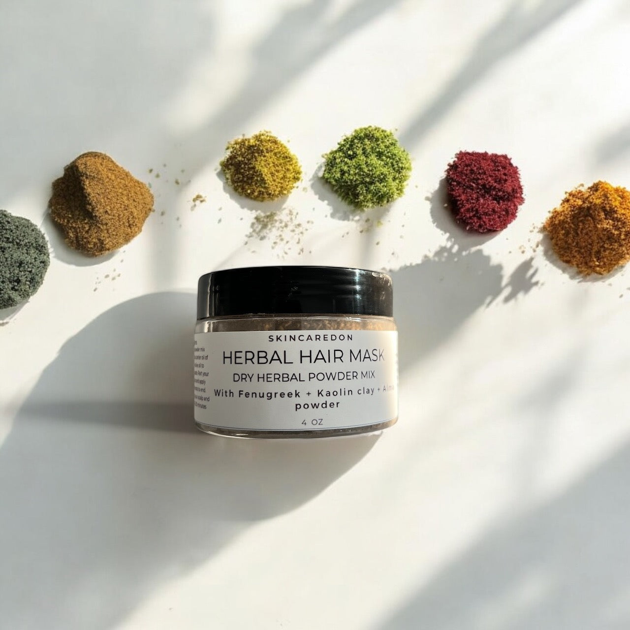 Kaolin clay + Fenugreek Dry Herbal Hair Mask