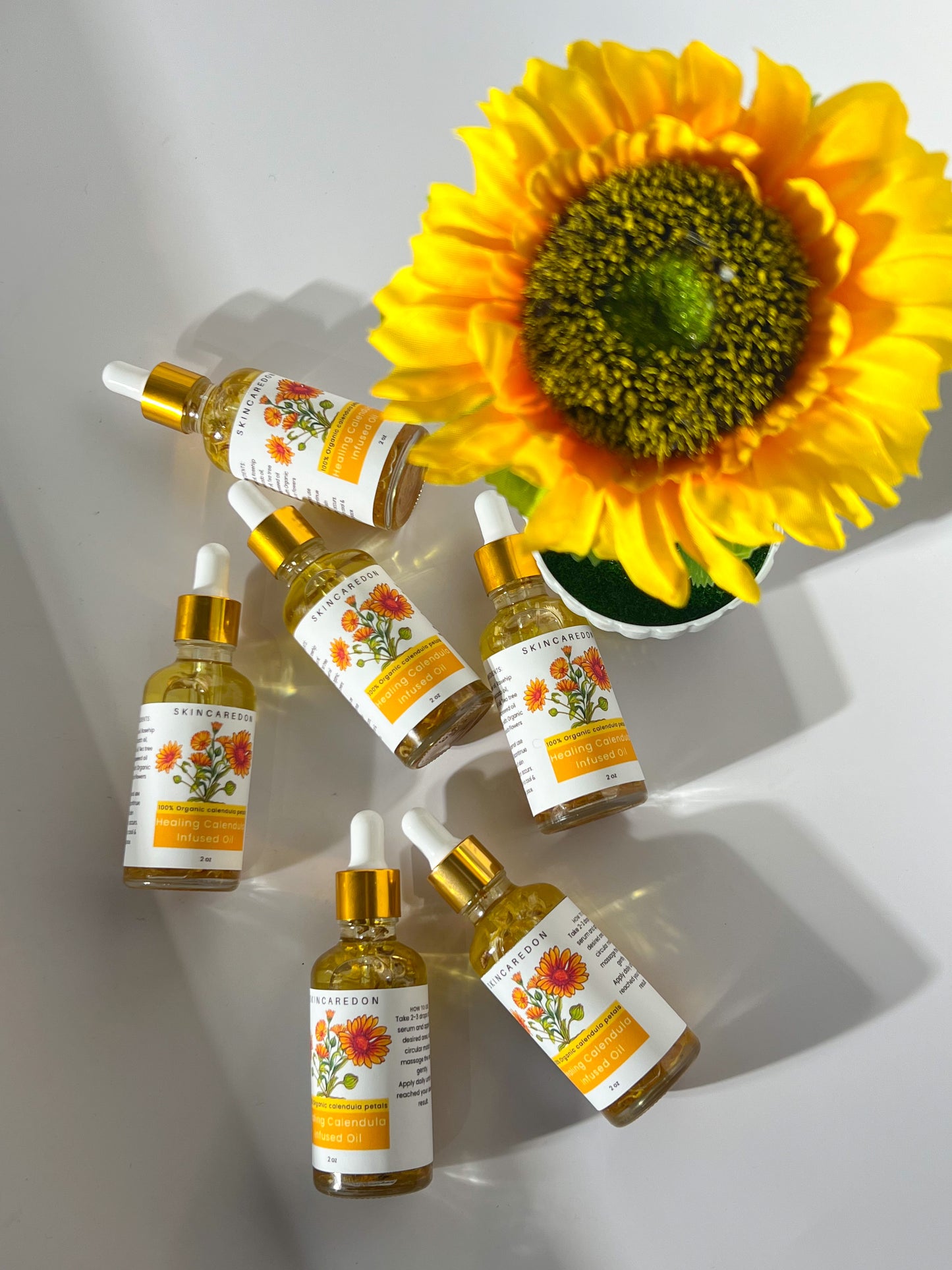 Healing Calendula Infused Oil