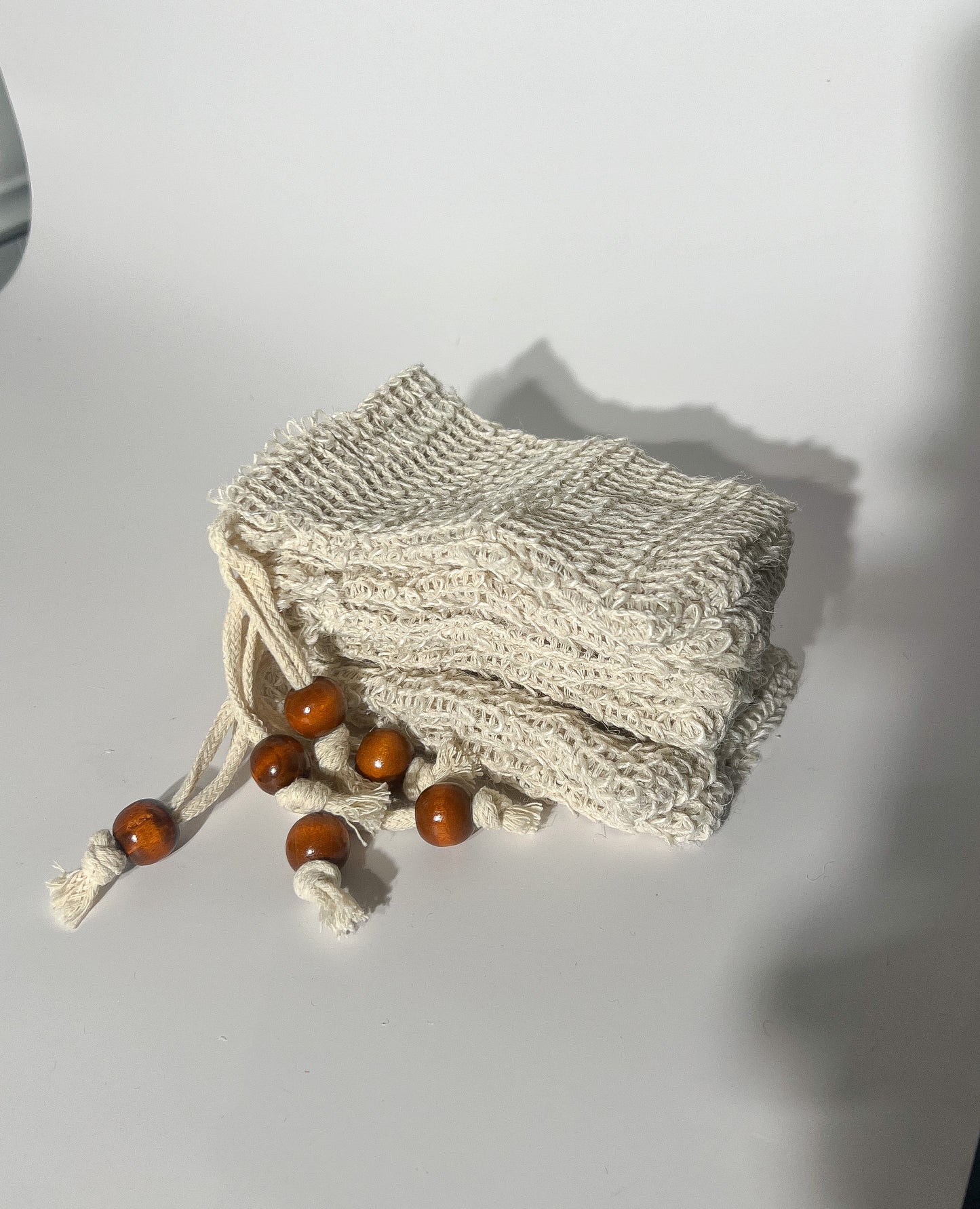 Soap saver bag/ exfoliating pouch