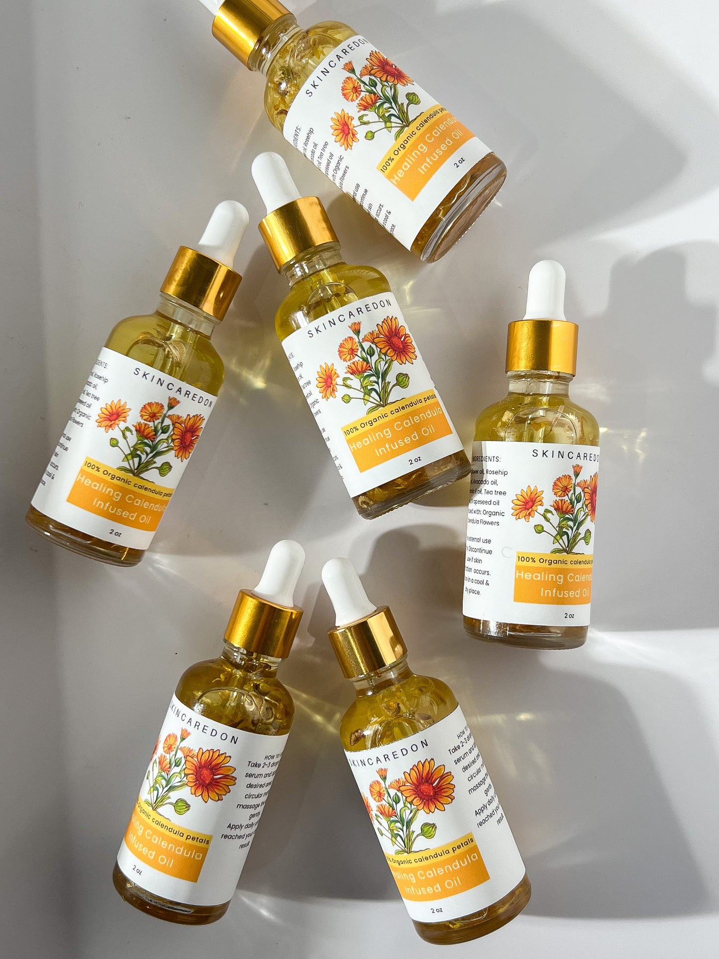 Healing Calendula Infused Oil