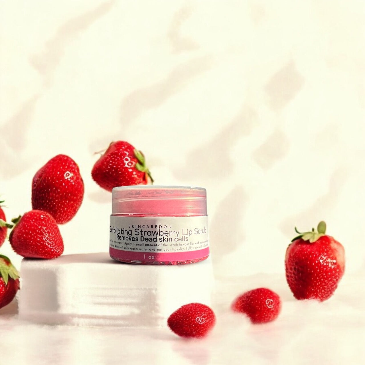 Strawberry Lip Scrub - 1 oz Sample