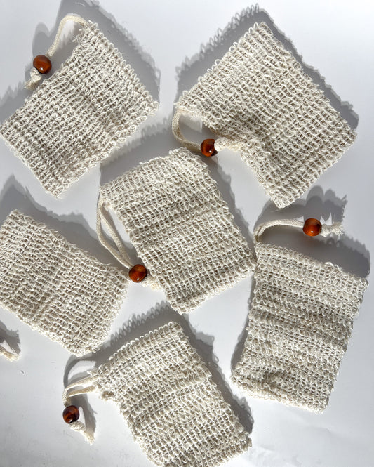 Soap saver bag/ exfoliating pouch