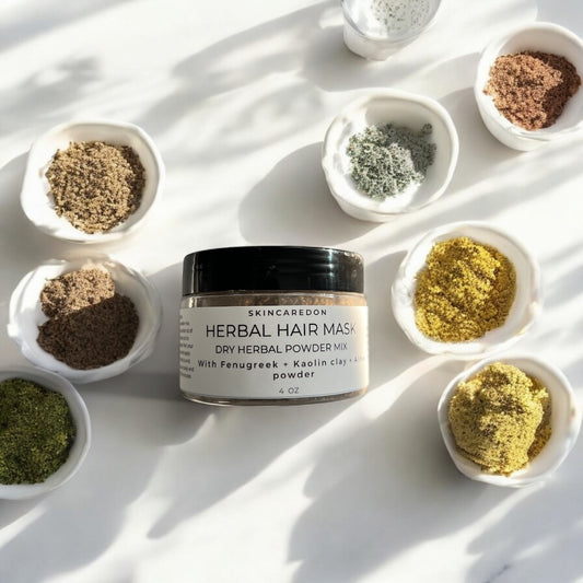 Kaolin clay + Fenugreek Dry Herbal Hair Mask