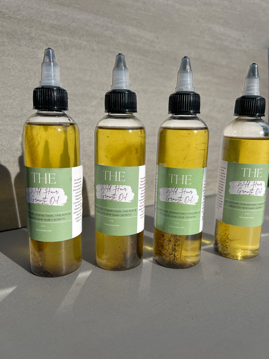 Herbal hair growth oil